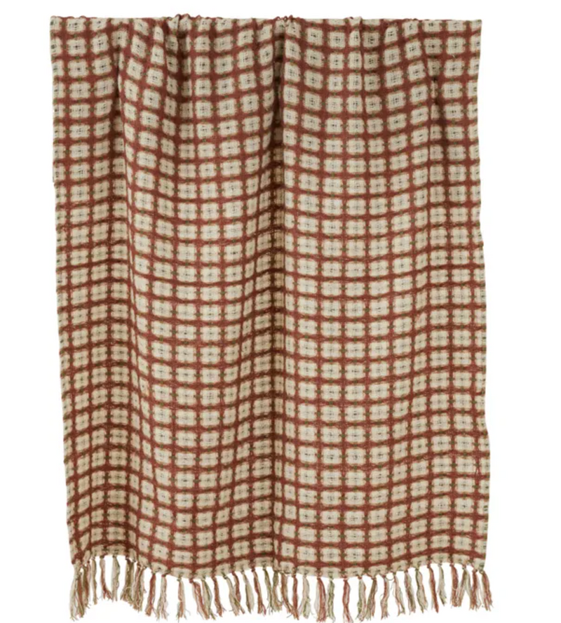 Elouise Wool Blend Throw