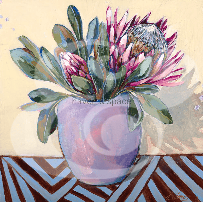 Haven & Space Berry ACCESSORIES 12x12 inches A Friend Like You - Lauren Ward Artist