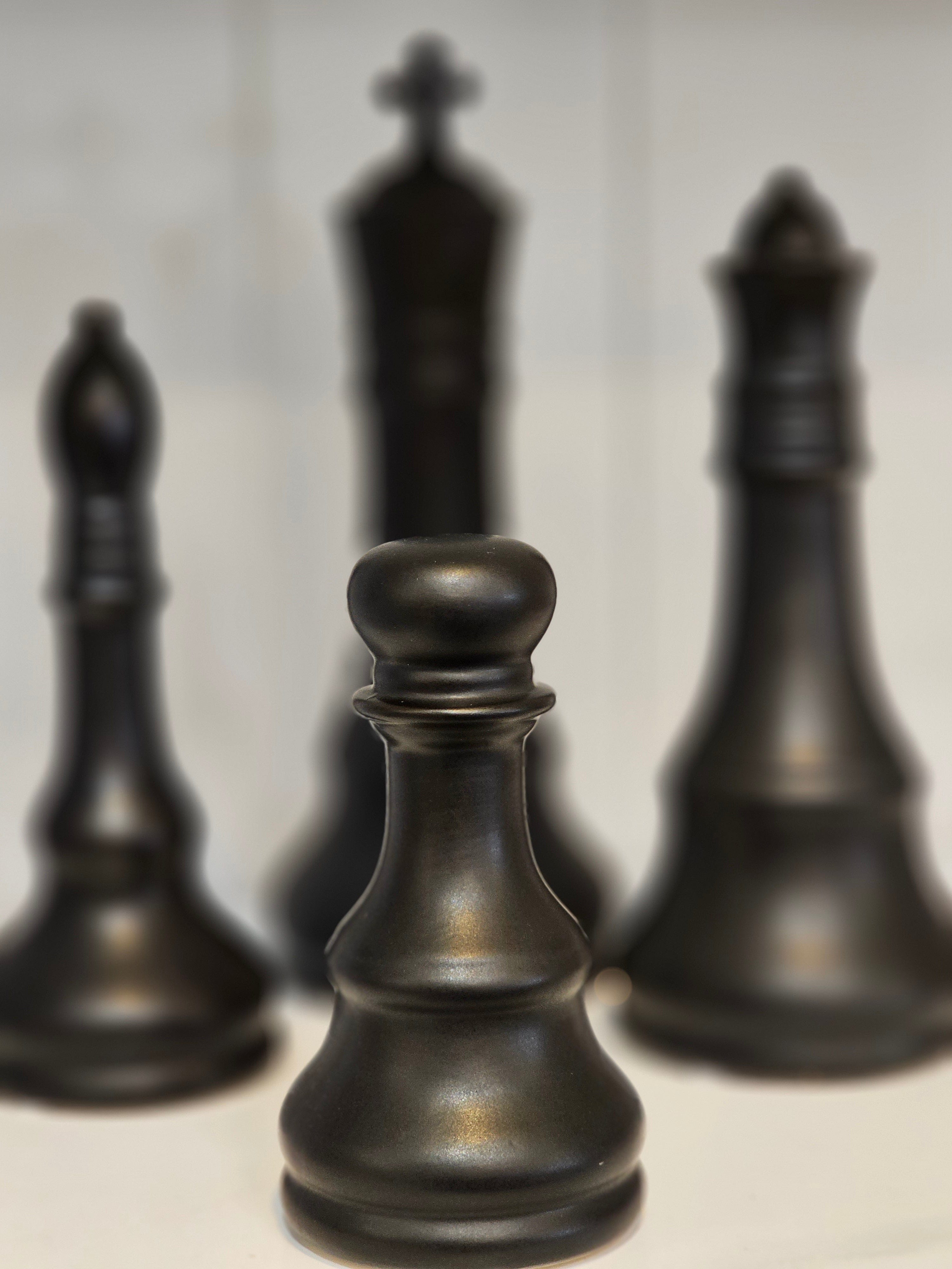 Haven & Space Berry ACCESSORIES 14CM / Pawn Black Chess Pieces