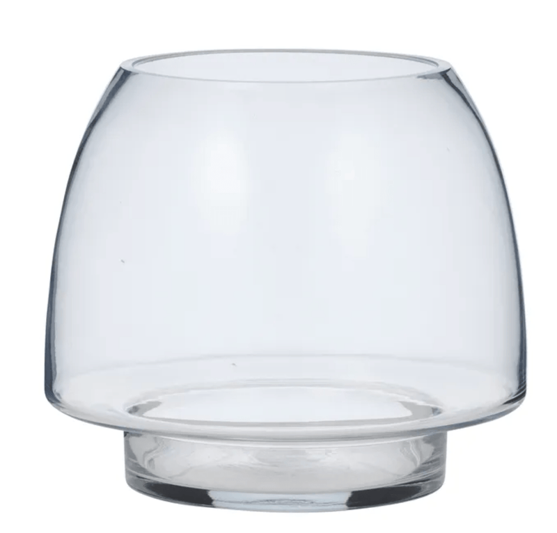 Haven & Space Berry ACCESSORIES 25.5x21.5CM Grande Glass Hurricane