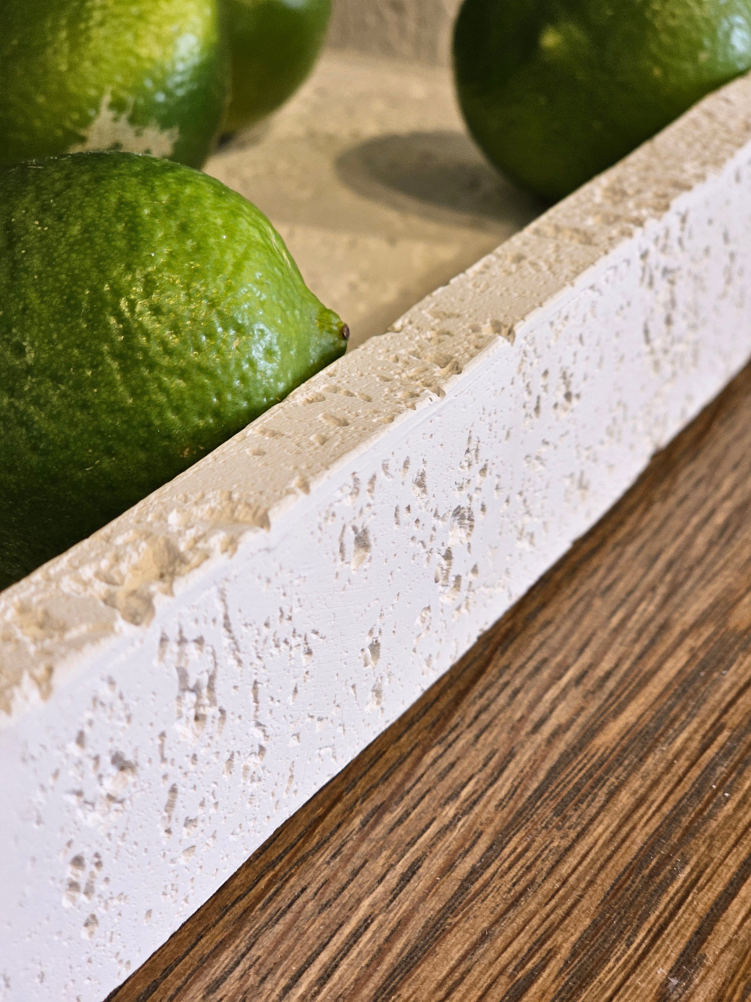 Haven & Space Berry ACCESSORIES 30x4cm Calos Cement Tray