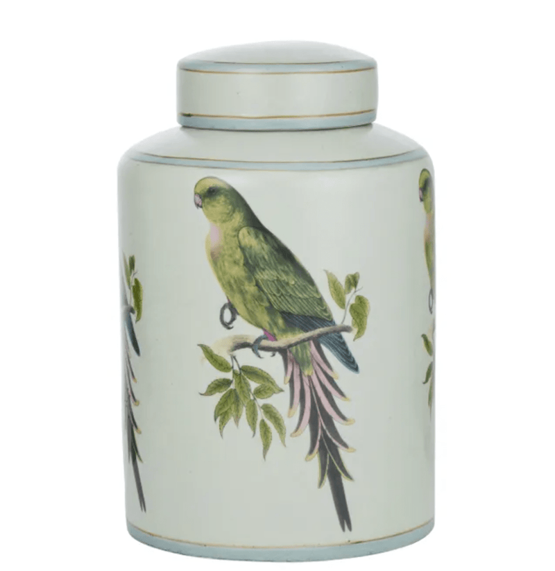Haven & Space Berry ACCESSORIES 32cm Perroquet Ceramic Jar