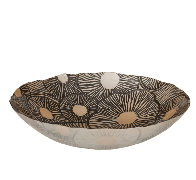 Haven & Space Berry ACCESSORIES 33cm Malmo Glass Bowl