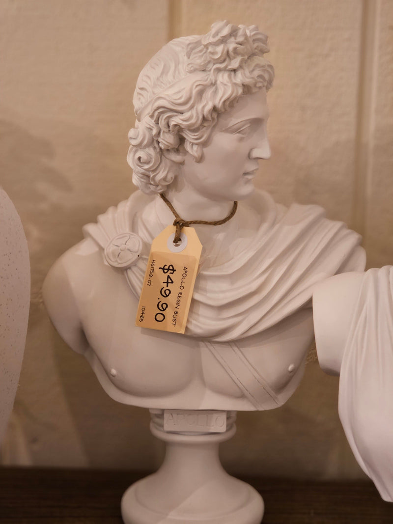 Haven & Space Berry ACCESSORIES 35x28cm Apollo Resin Bust