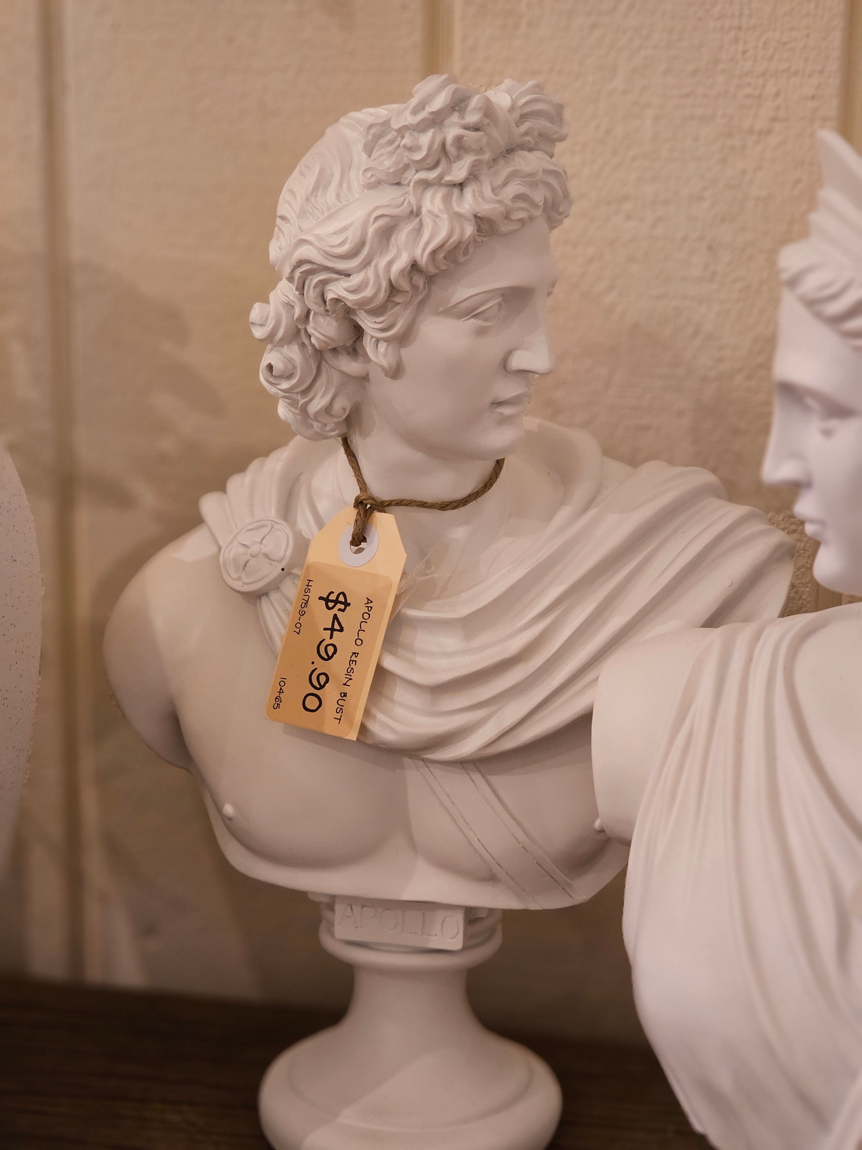 Haven & Space Berry ACCESSORIES 35x28cm Apollo Resin Bust