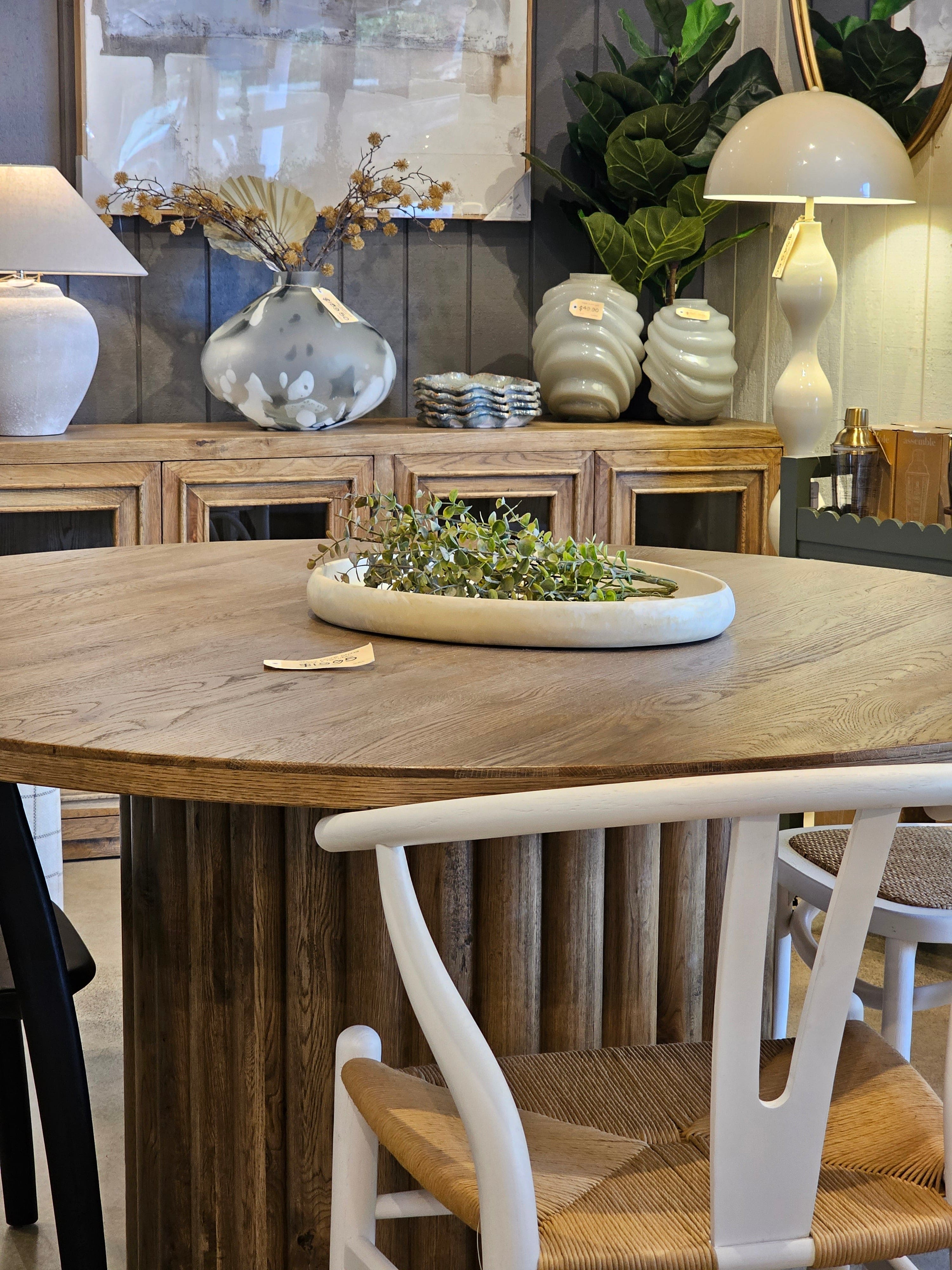 Haven & Space Berry ACCESSORIES 43x50CM Hadley Resin Pebble Tray