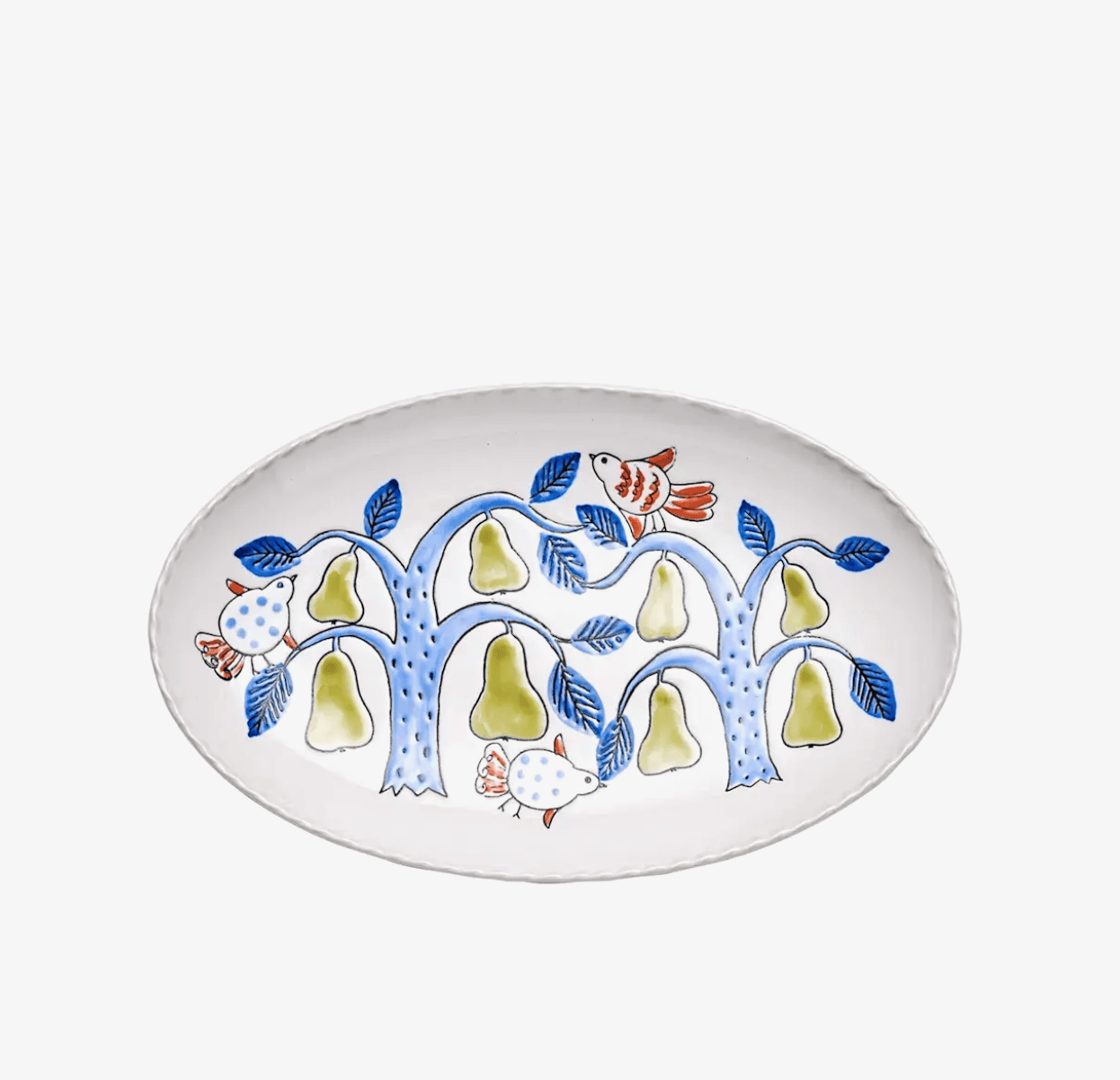 Haven & Space Berry ACCESSORIES Joie Oval Bowl