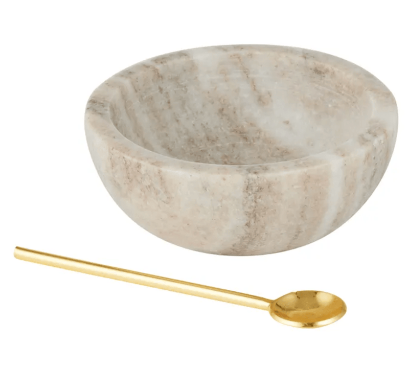 Haven & Space Berry ACCESSORIES Neo 2pc Marble Bowl Set