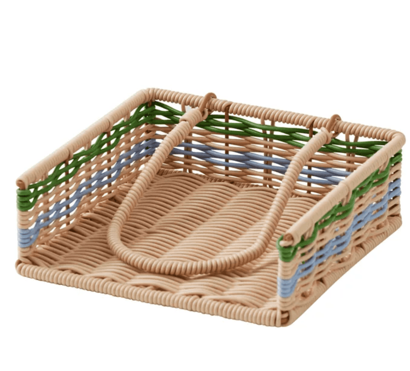 Haven & Space Berry ACCESSORIES Padua Woven Napkin Holder