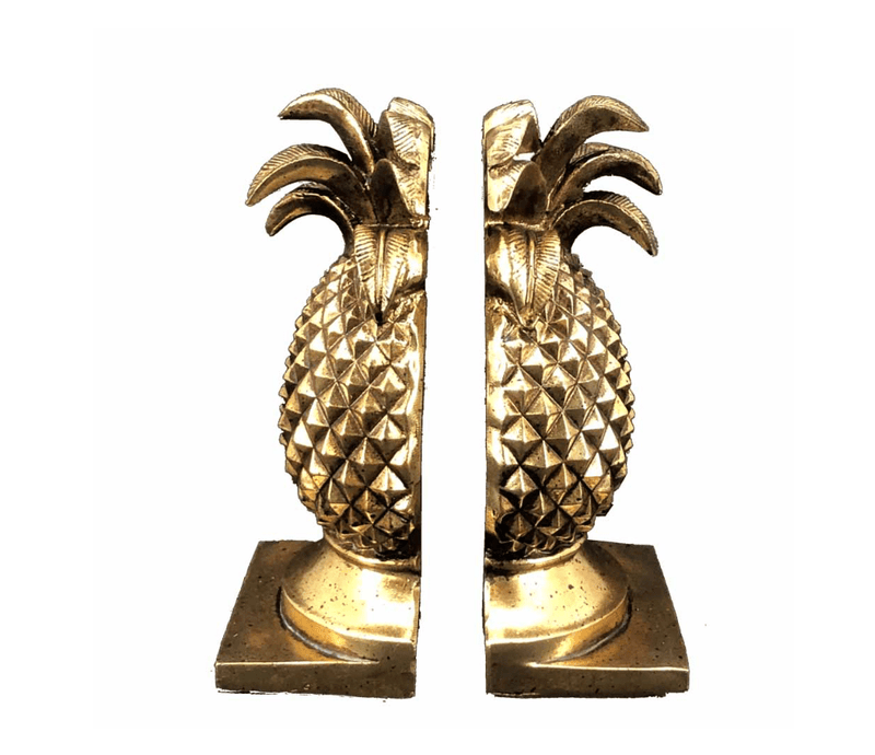 Haven & Space Berry ACCESSORIES Pineapple Bookends S/2