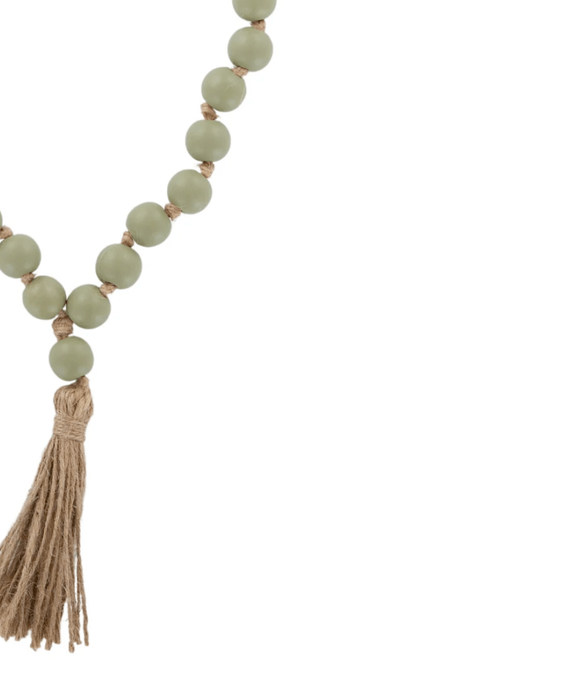 Haven & Space Berry ACCESSORIES Saffron Wooden Hanging Beads