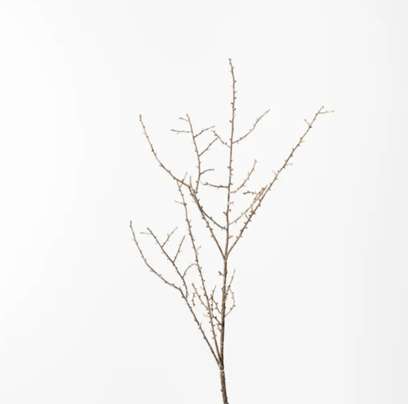 Haven & Space Berry ARTIFICAL FLOWERS 127cml / Brown Twig Spray