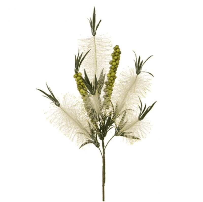 Haven & Space Berry ARTIFICAL FLOWERS Bottlebrush Spray
