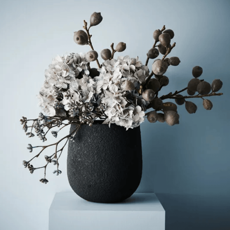 Haven & Space Berry ARTIFICAL FLOWERS Coffee Fig Spray