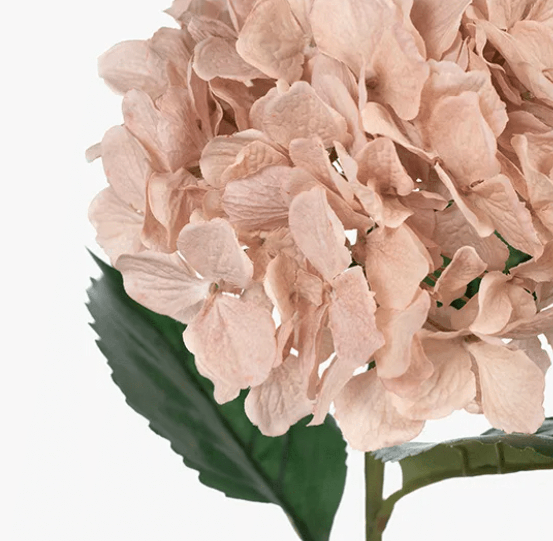 Haven & Space Berry ARTIFICAL FLOWERS Dusty Pink Hydrangea Flower