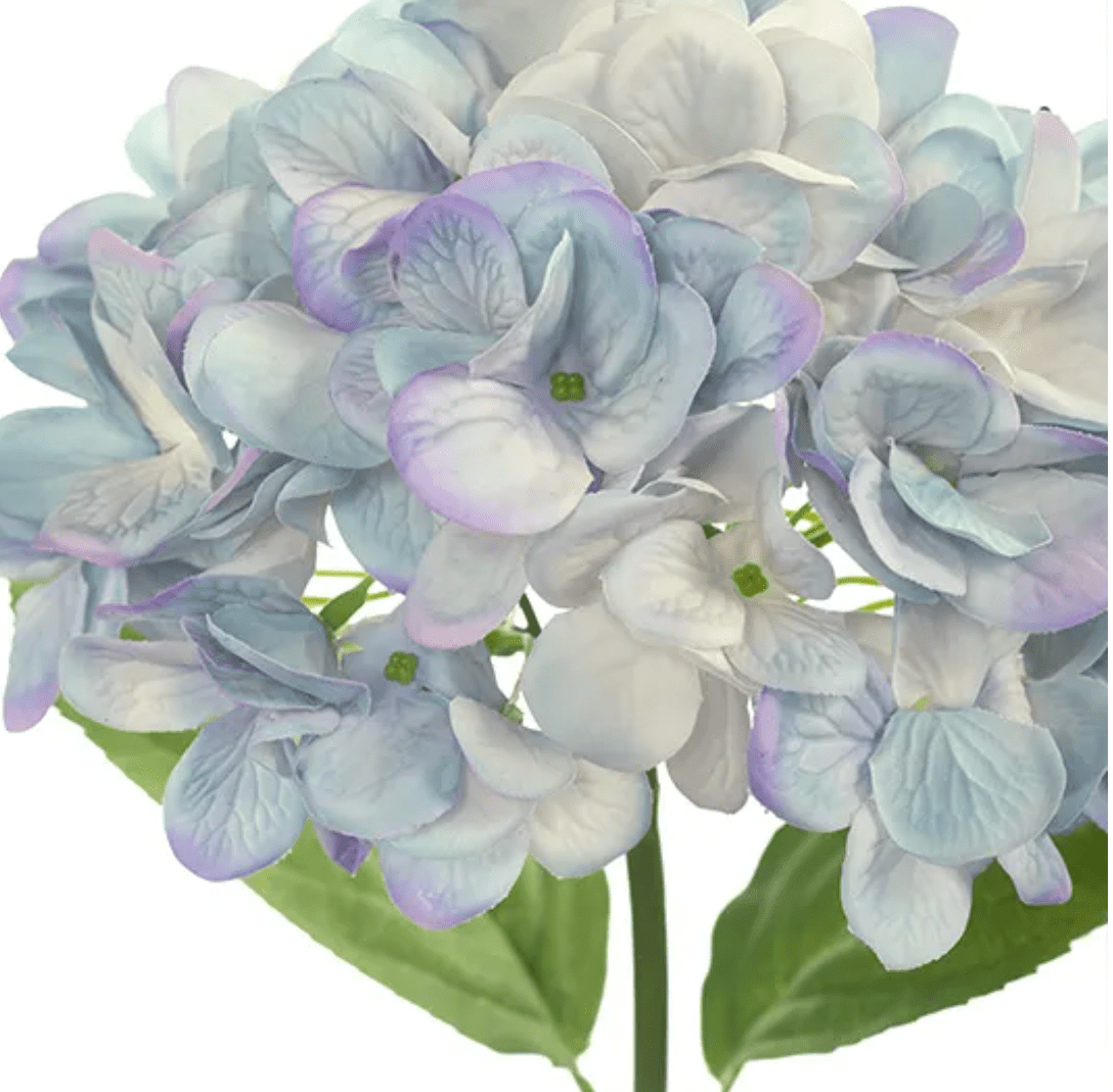 Haven & Space Berry ARTIFICAL FLOWERS French Blue Hydrangea Flower