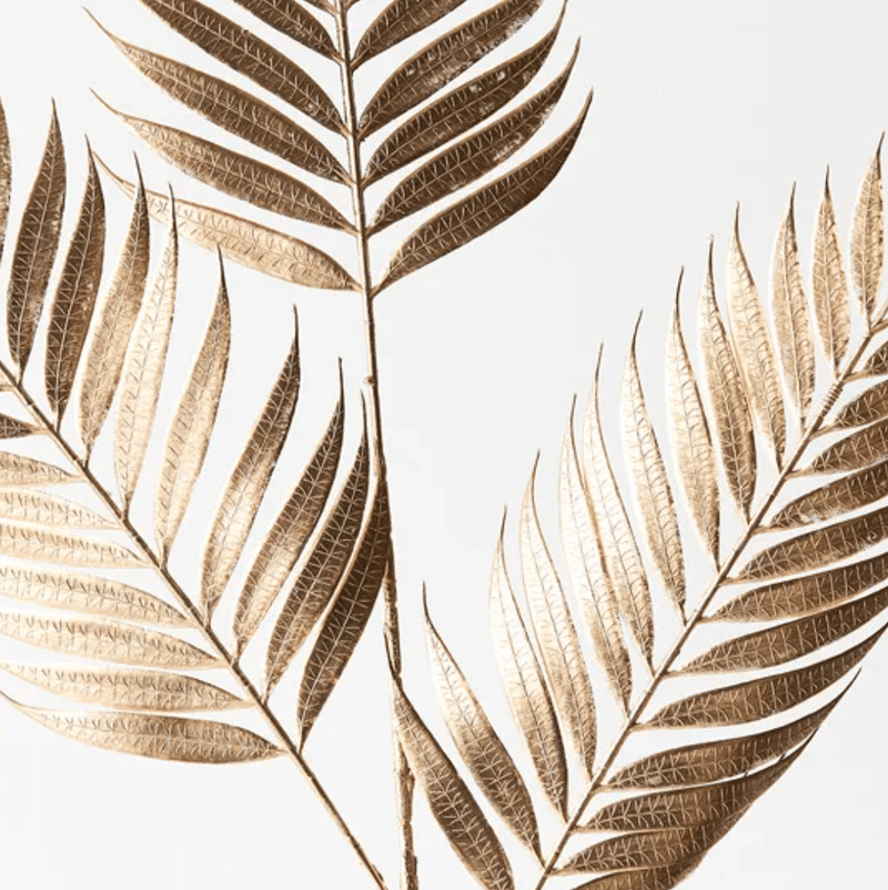 Haven & Space Berry ARTIFICAL FLOWERS Gold Fern Holly Spray