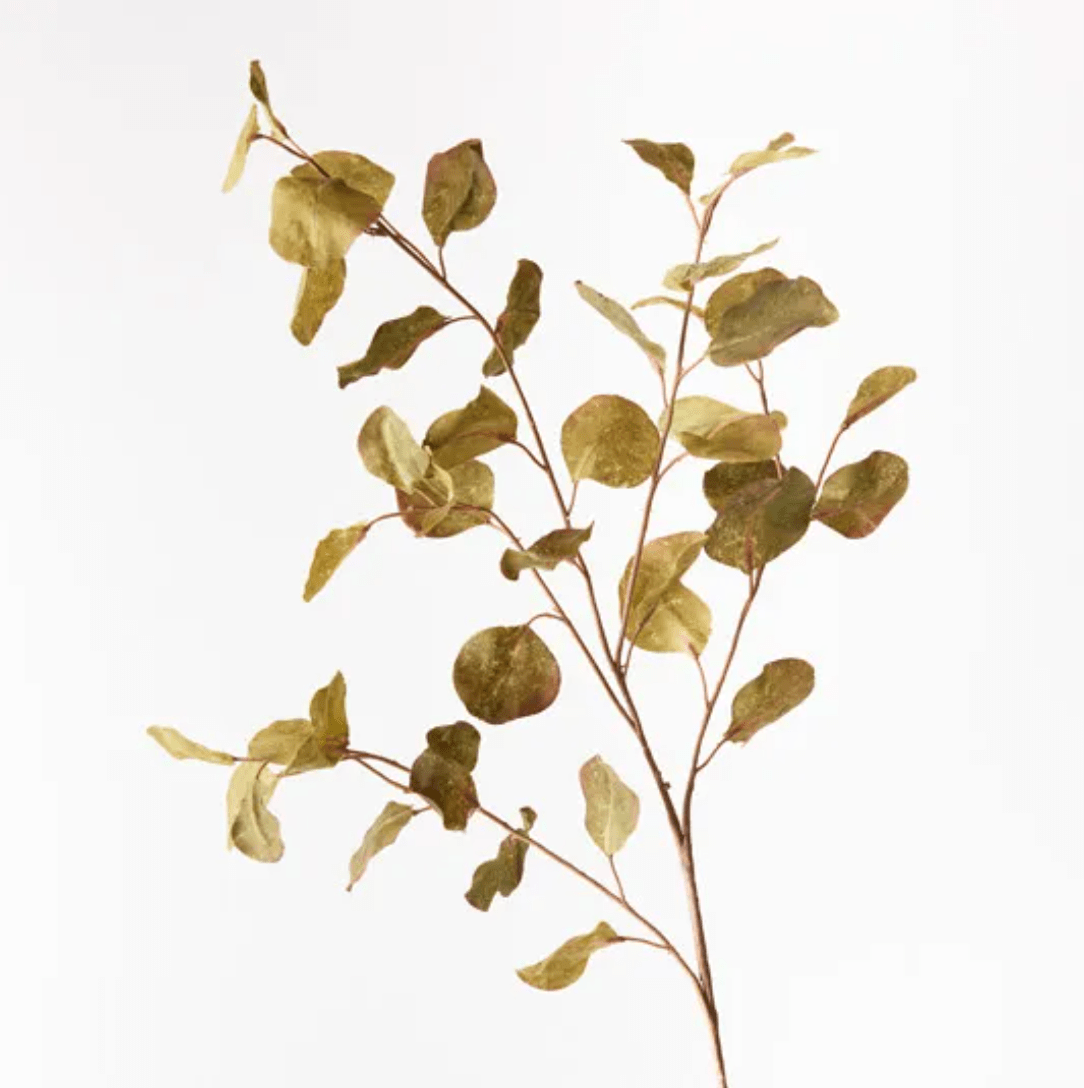 Haven & Space Berry ARTIFICAL FLOWERS Green Eucalyptus Spray