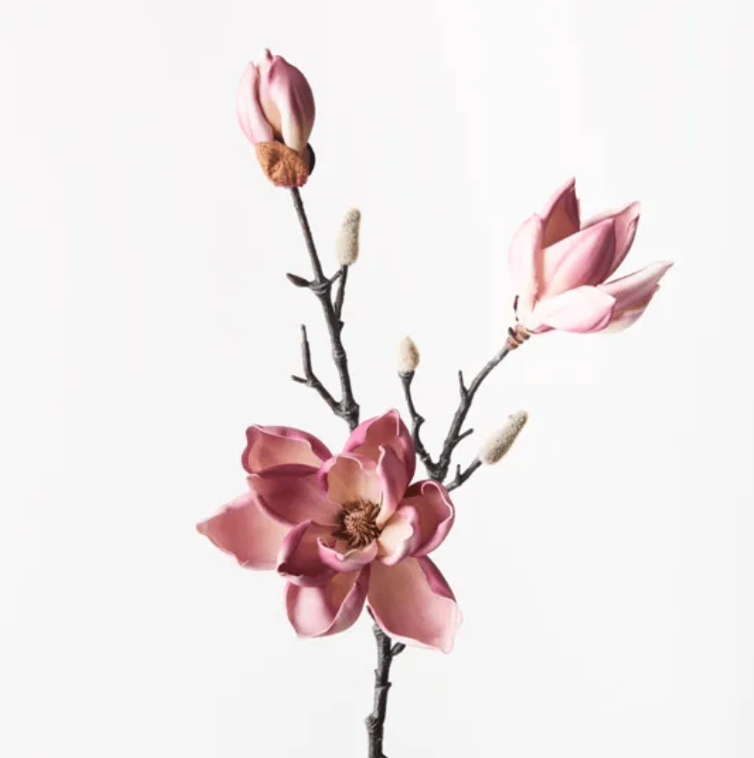 Haven & Space Berry ARTIFICAL FLOWERS Magnolia Japanese Spray