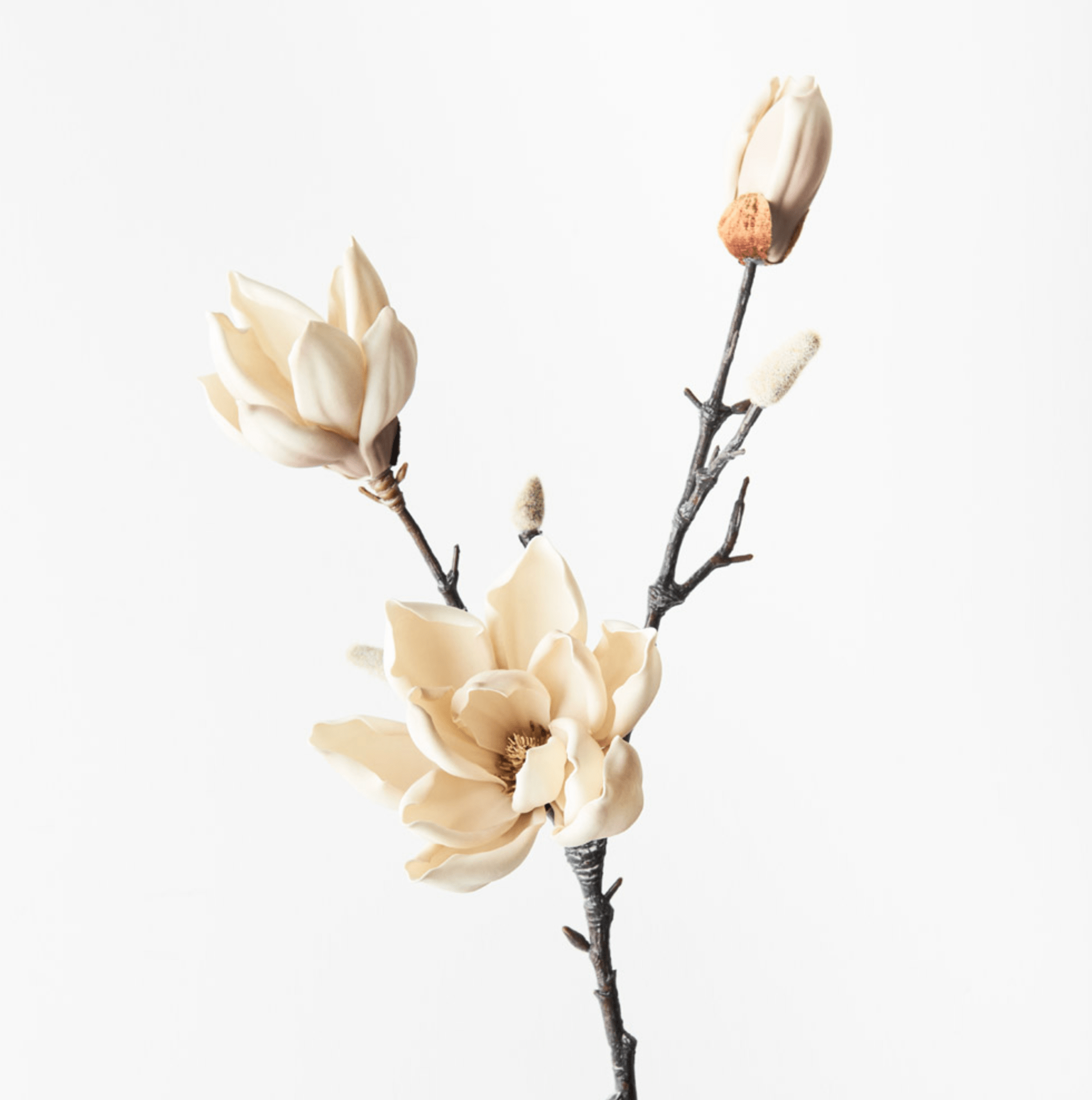 Haven & Space Berry ARTIFICAL FLOWERS Magnolia Japanese Spray