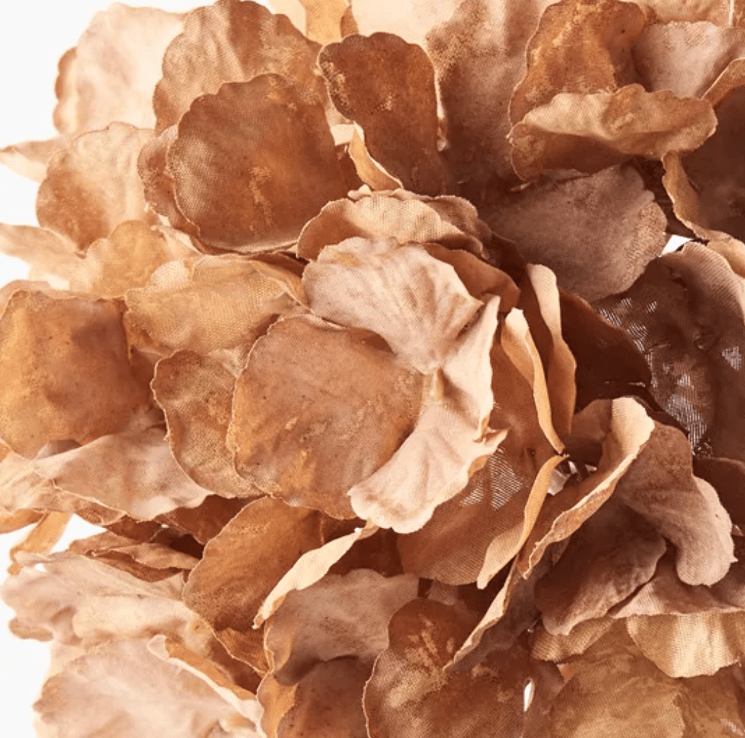 Haven & Space Berry ARTIFICAL FLOWERS Mustard Hydrangea Flower Leafless