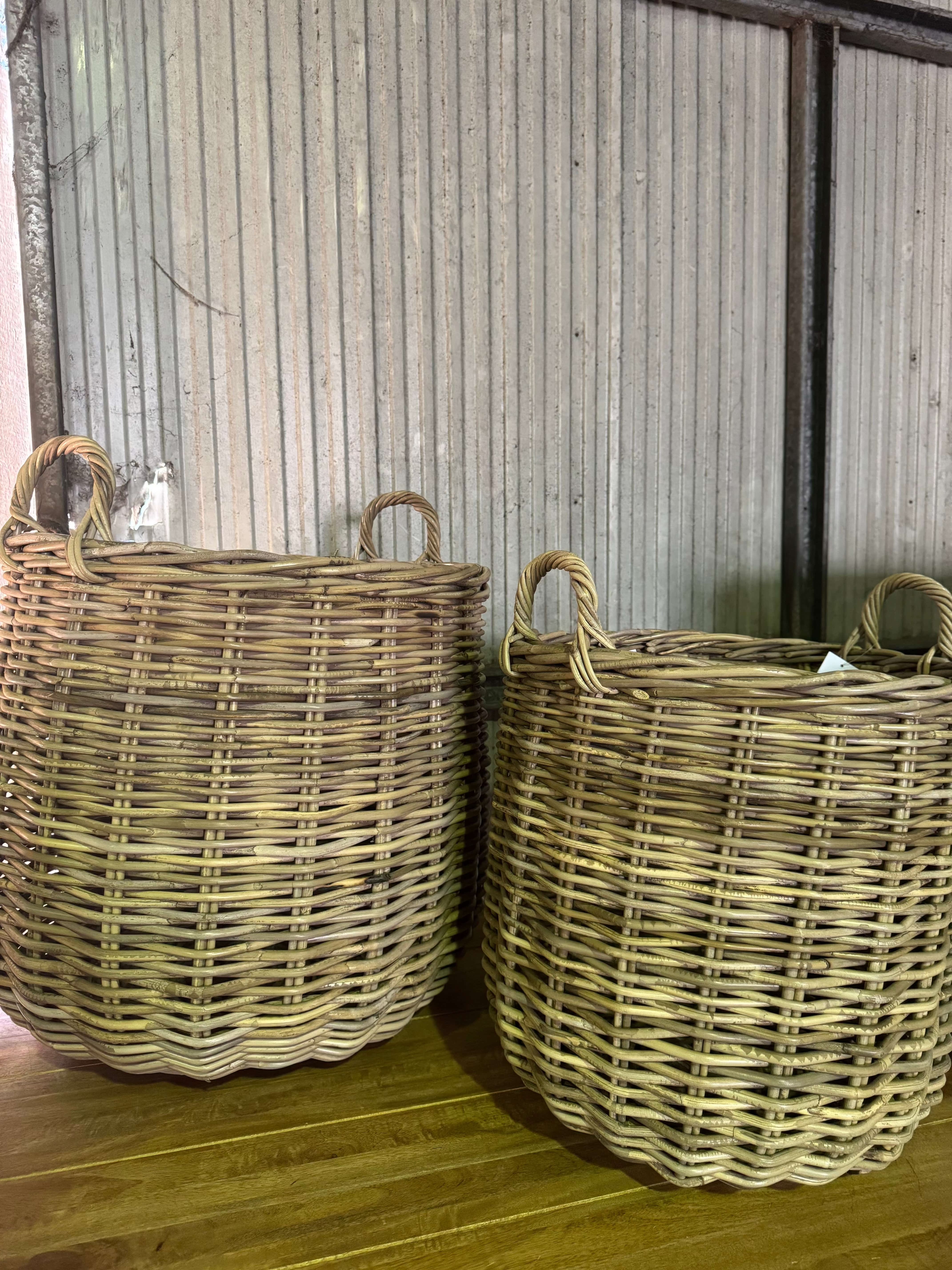 Haven & Space Berry BASKETWARE Noosa Kubu Basket