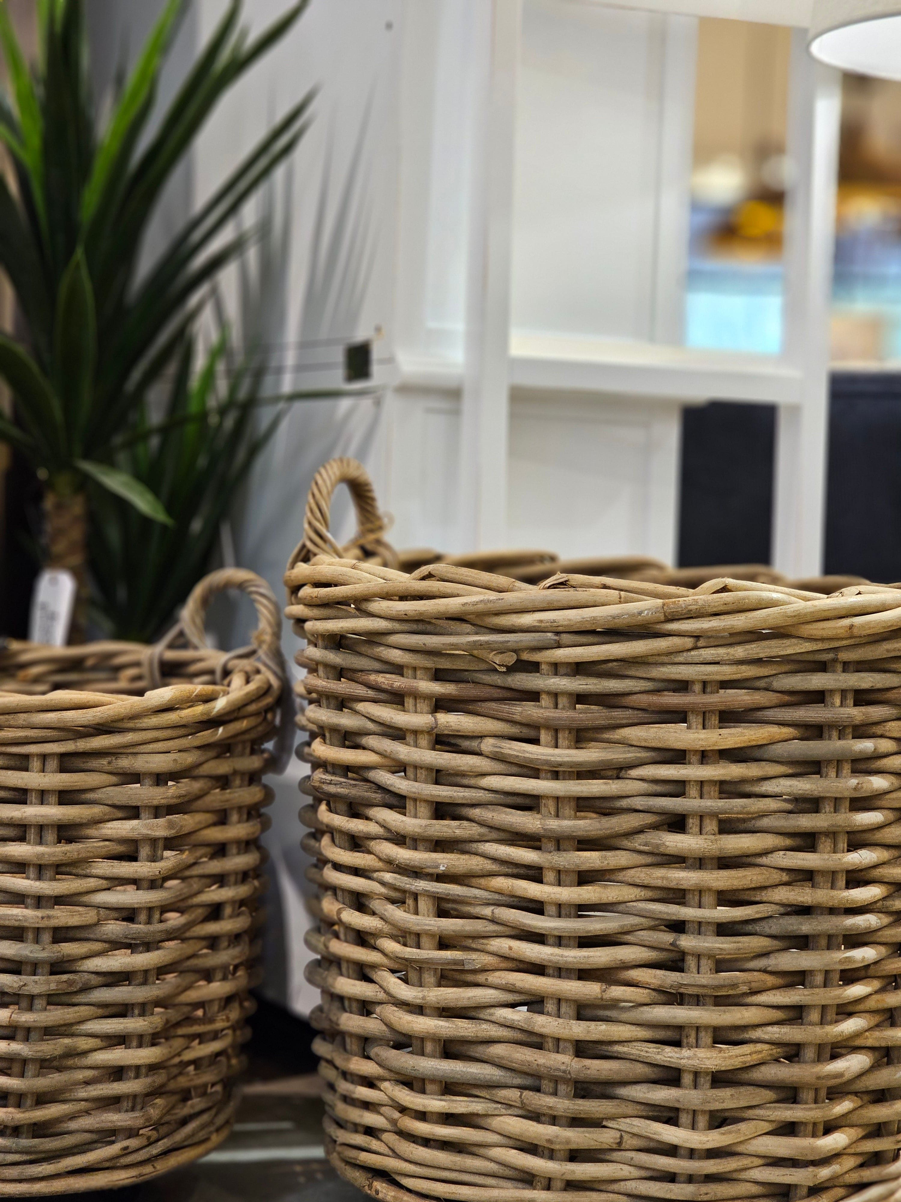 Haven & Space Berry BASKETWARE Yarra Kubu Wheelie Basket