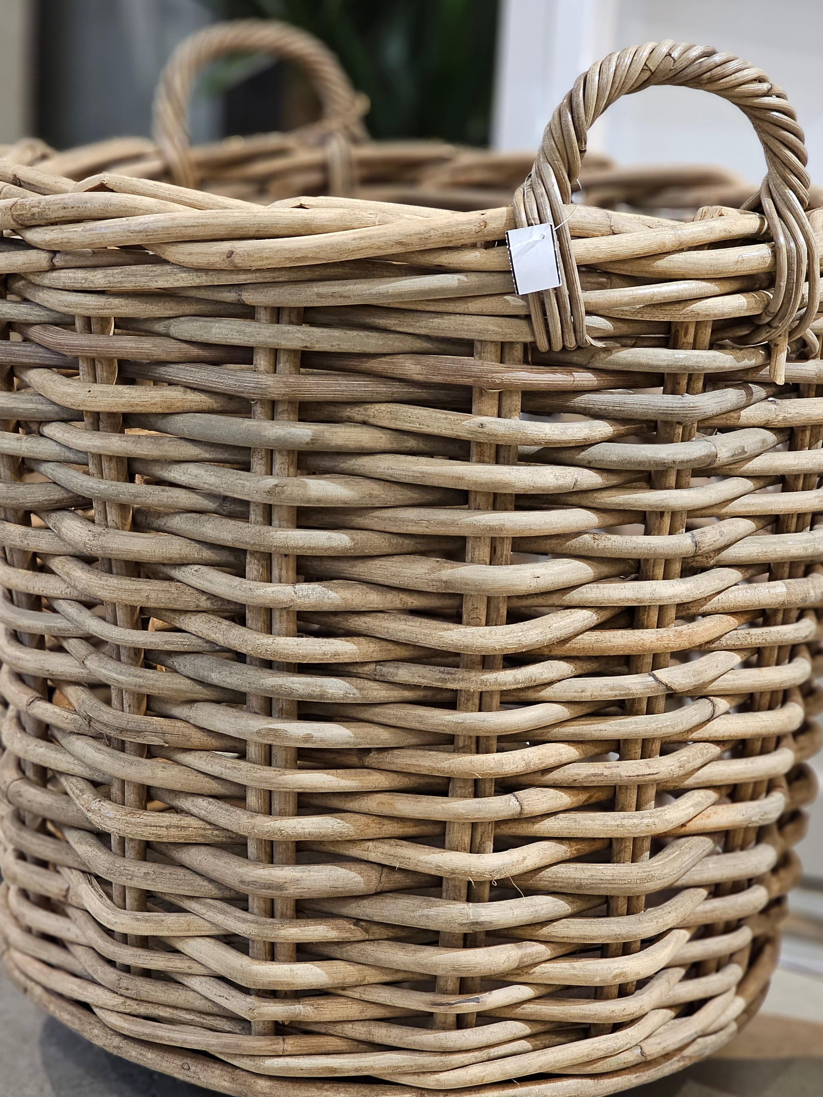 Haven & Space Berry BASKETWARE Yarra Kubu Wheelie Basket