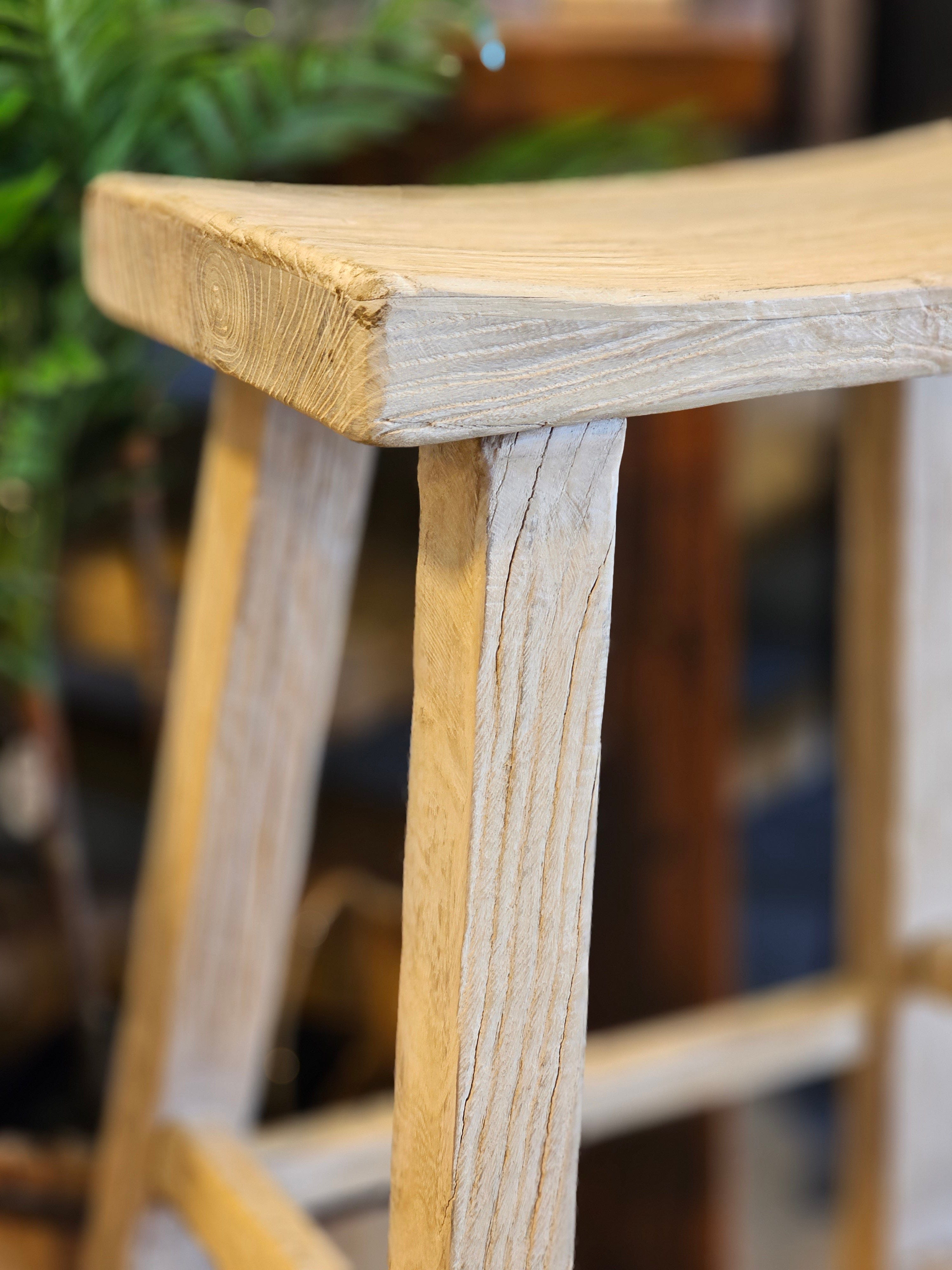 Haven & Space Berry BEDSIDE TABLE Elm Bondi Bar Stool