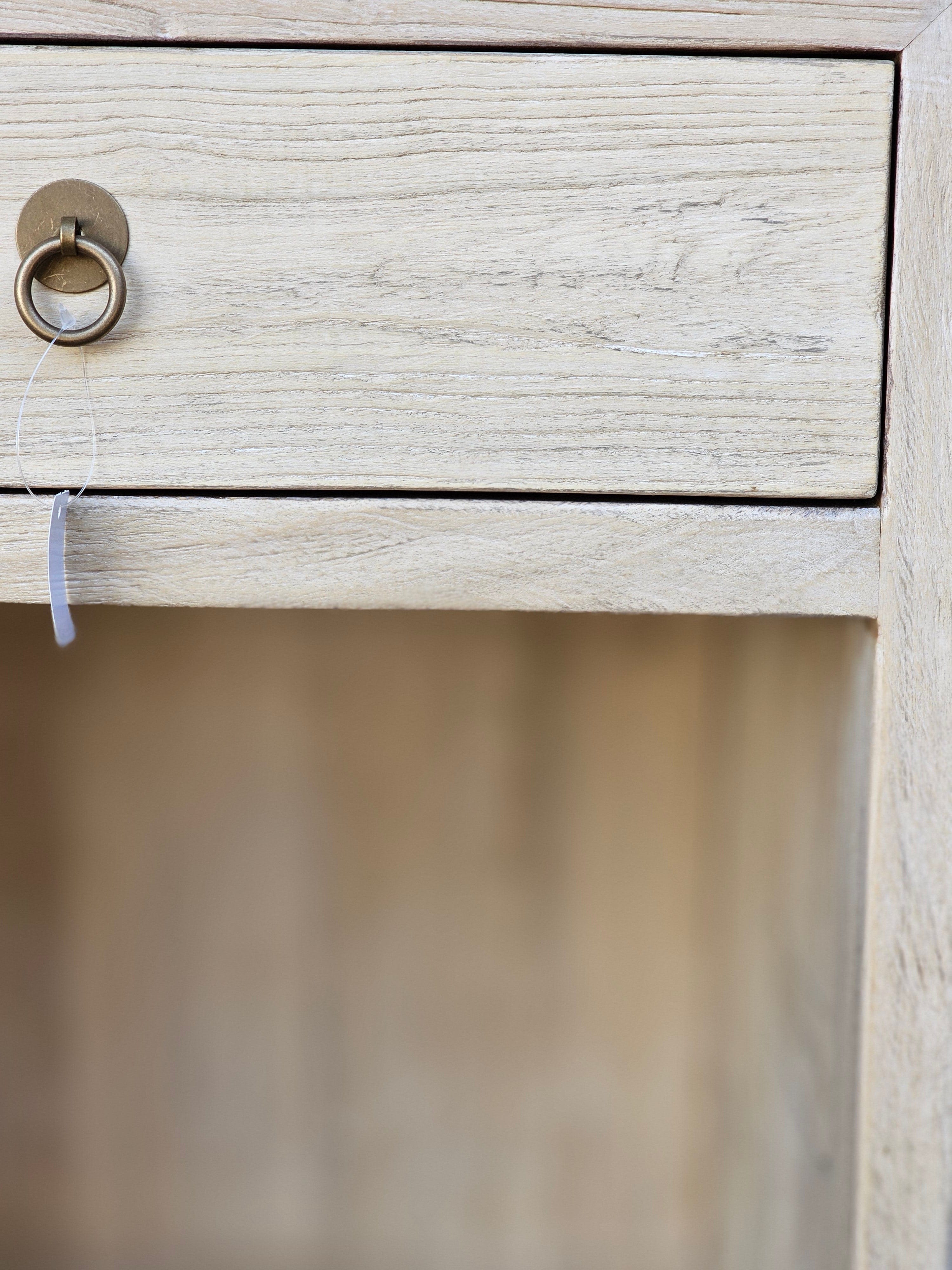 Haven & Space Berry BEDSIDE TABLE Natural Baniff Bedside Table