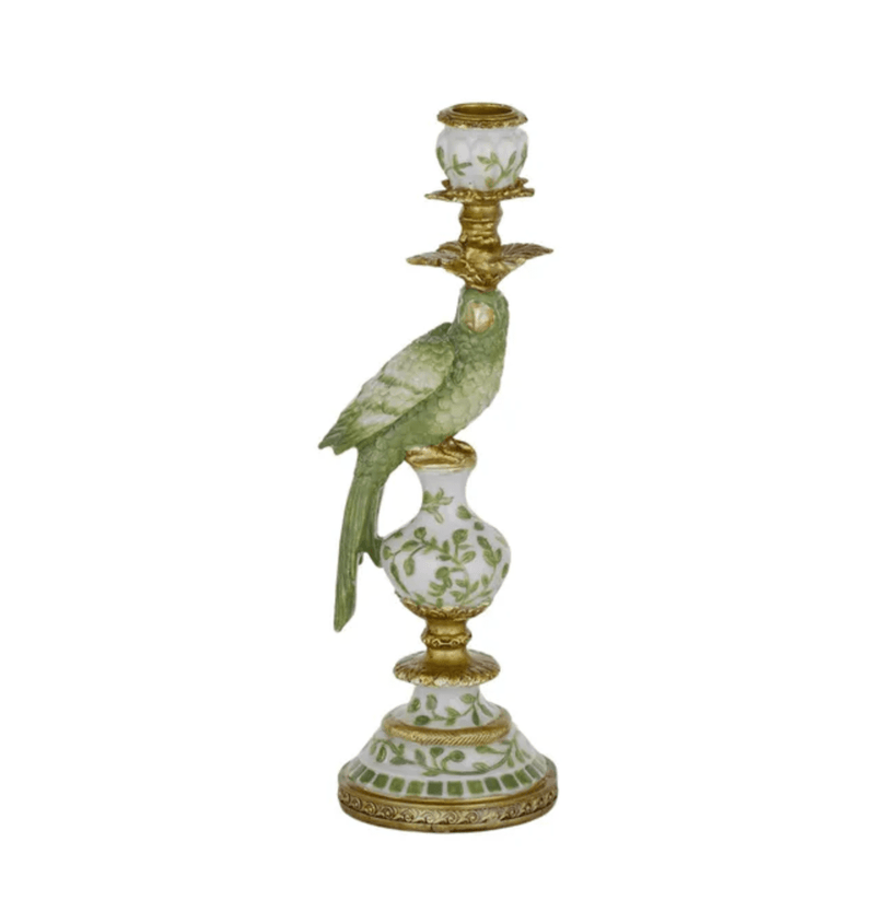 Haven & Space Berry CANDLEHOLDERS 29CM Polly Parrot Candleholder