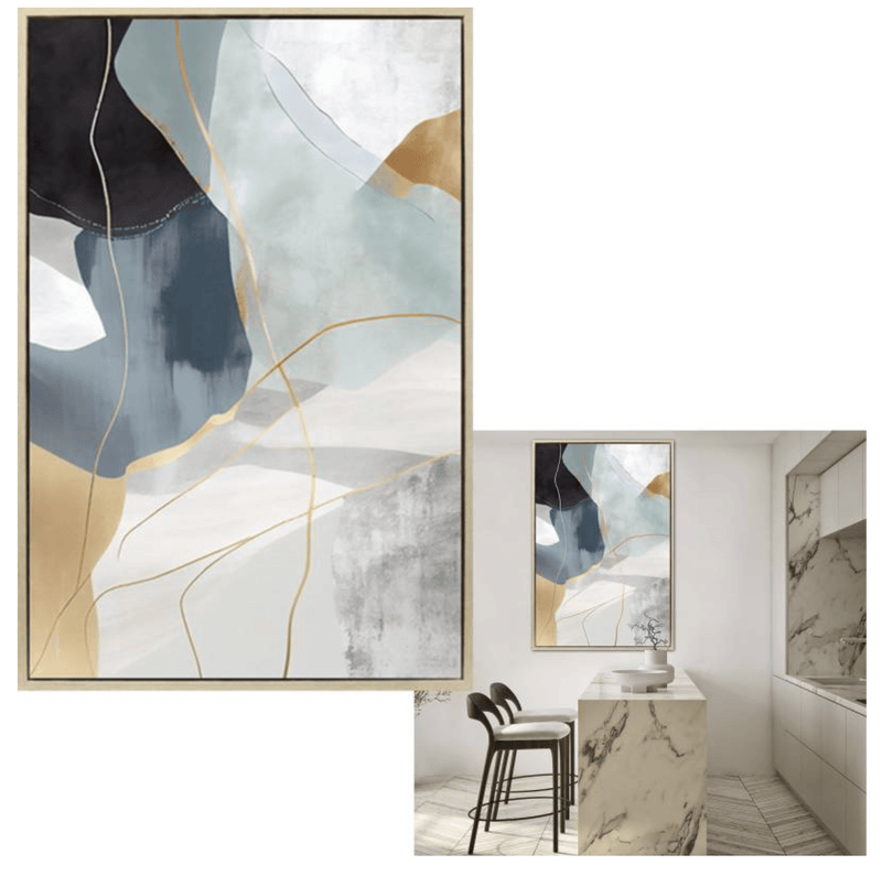 Haven & Space Berry CANDLEHOLDERS Morrison Abstract Canvas