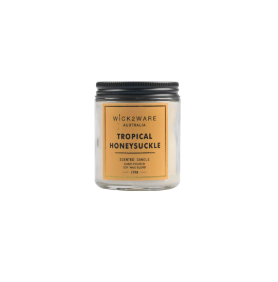 Haven & Space Berry CANDLES 210ml / Tropic Honeysuckle Soy Candle Jar