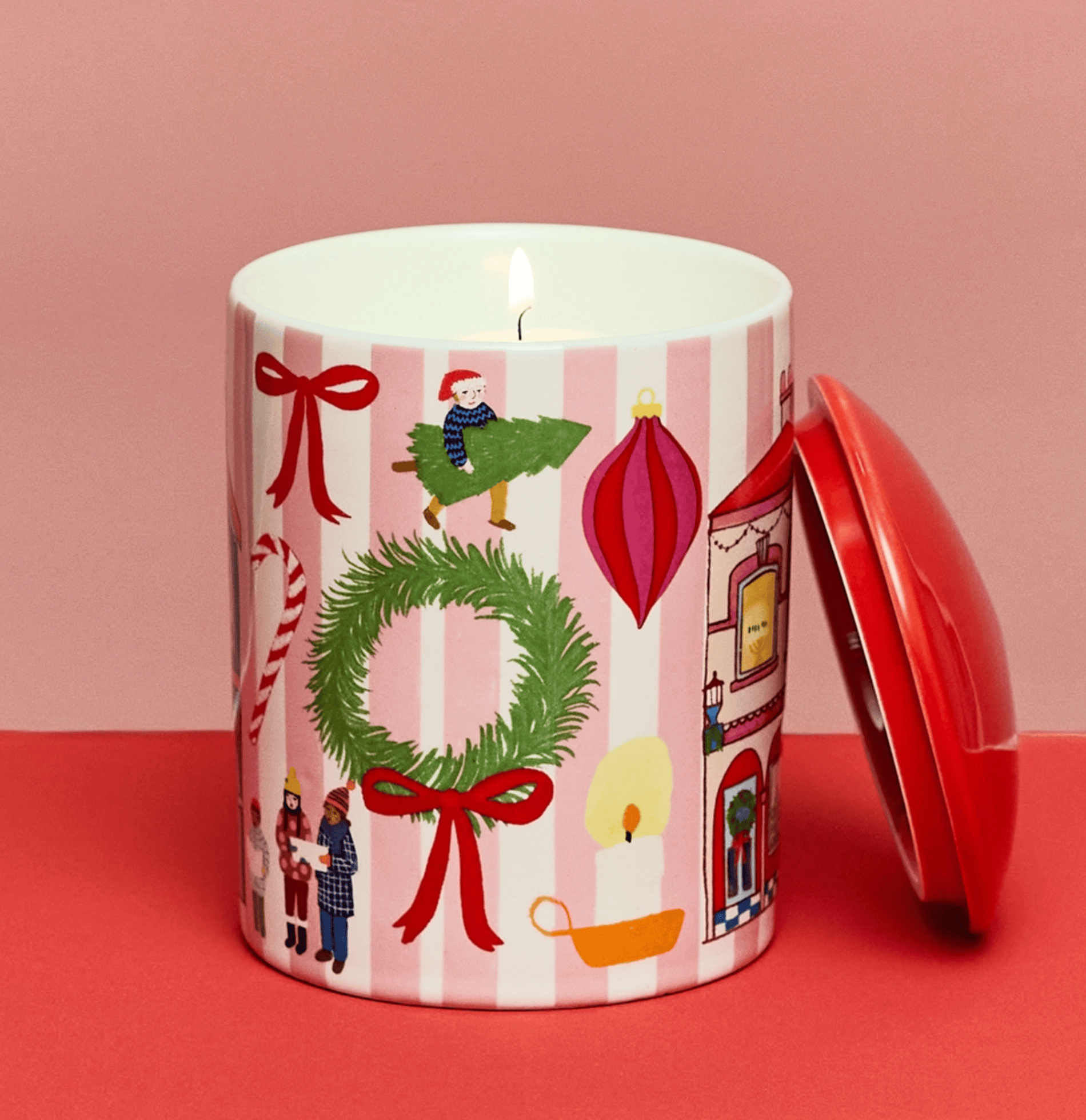 Haven & Space Berry CANDLES Night Before Christmas Candle