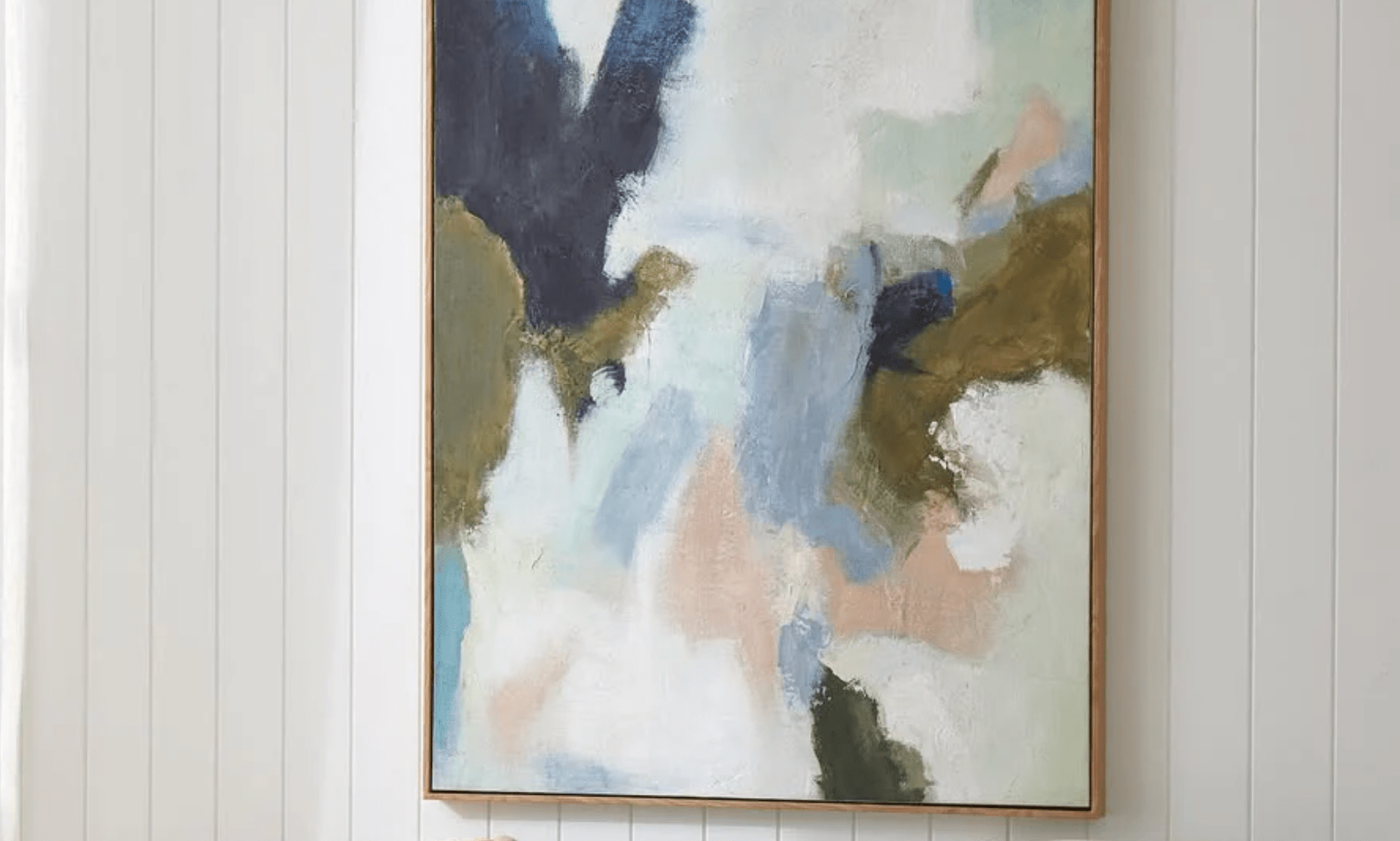 Haven & Space Berry CANVAS 120x90CM Alta Framed Oil Canvas