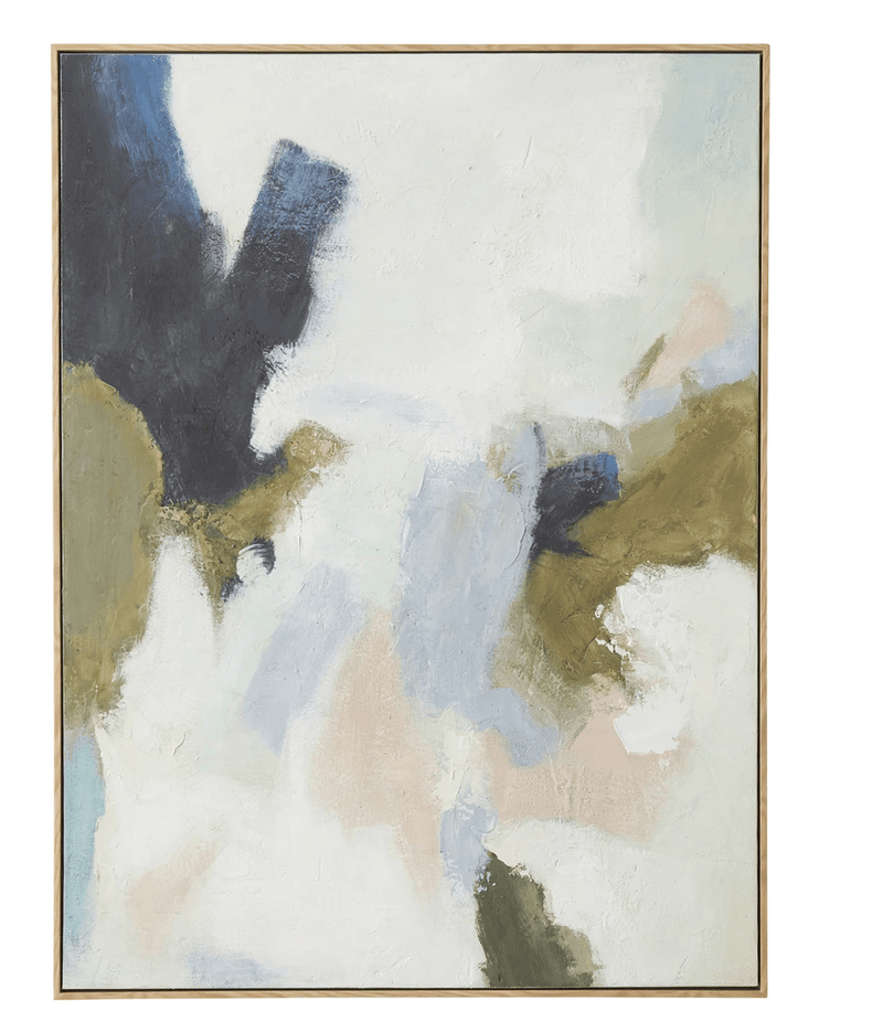 Haven & Space Berry CANVAS 120x90CM Alta Framed Oil Canvas