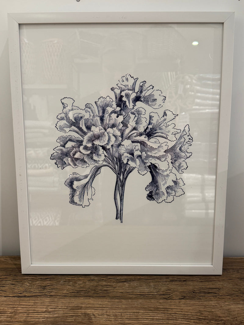 Haven & Space Berry CANVAS 40x50CM Costa Framed Print