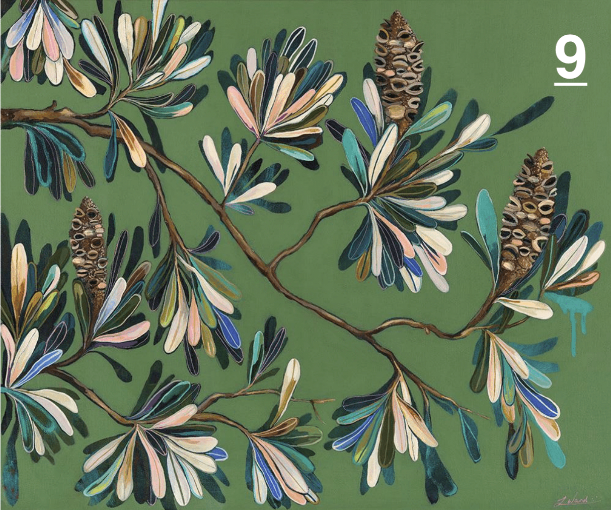 Haven & Space Berry CARDS A6 / Multi Floral Gift Cards - Artist Lauren Ward