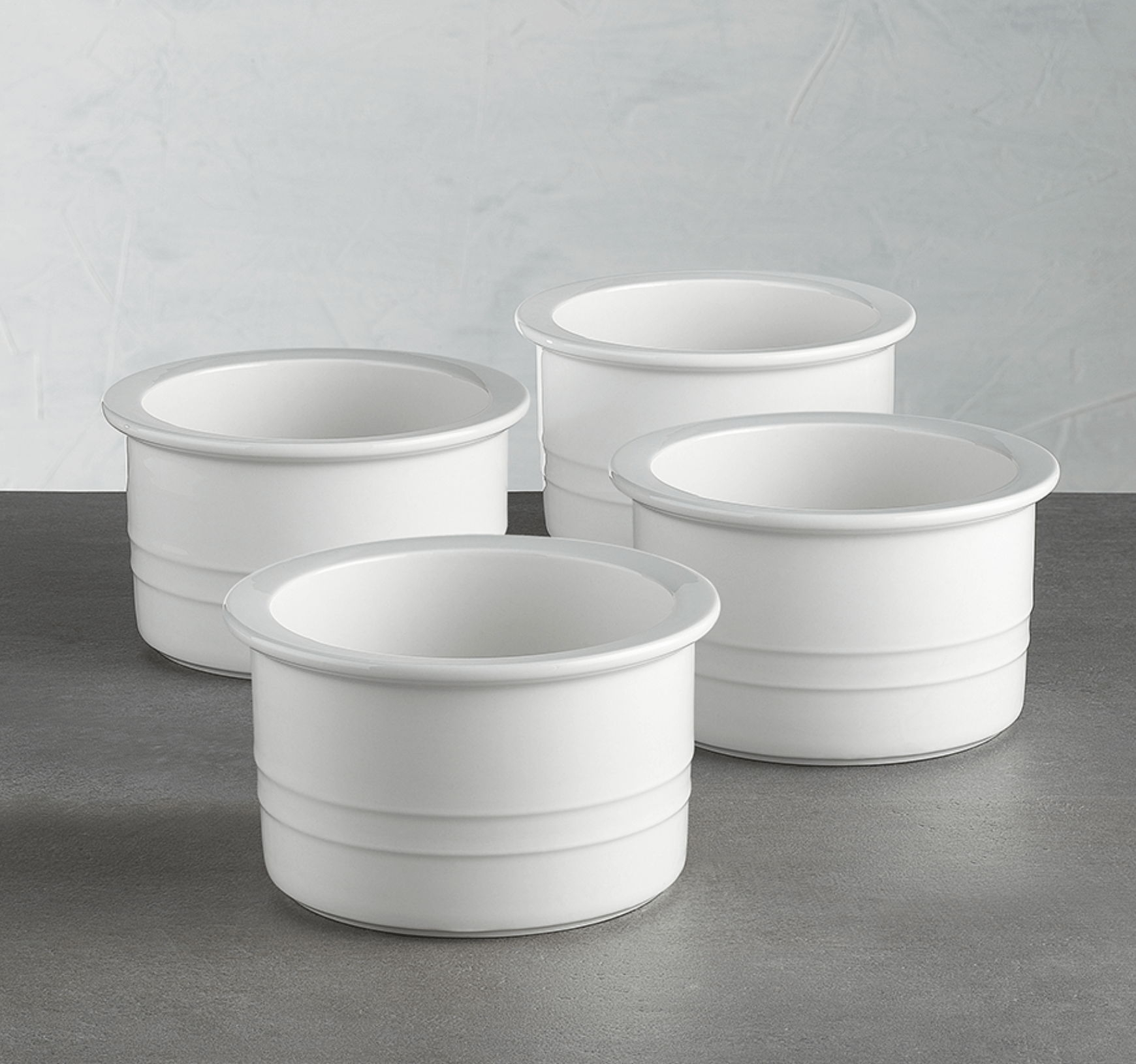 Haven & Space Berry CERAMICS 11CMHX6CM S/4 Signature Ramekins