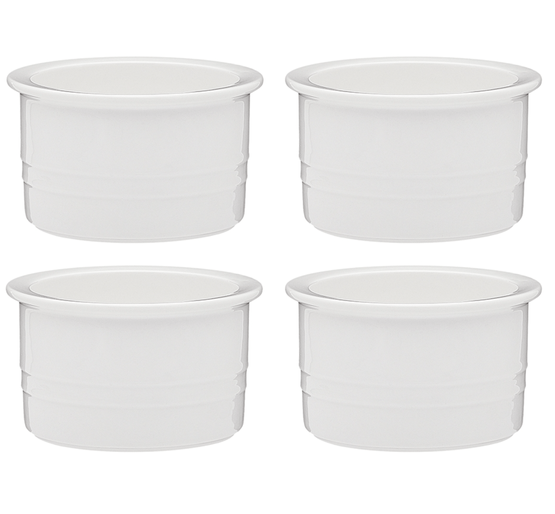 Haven & Space Berry CERAMICS 11CMHX6CM S/4 Signature Ramekins