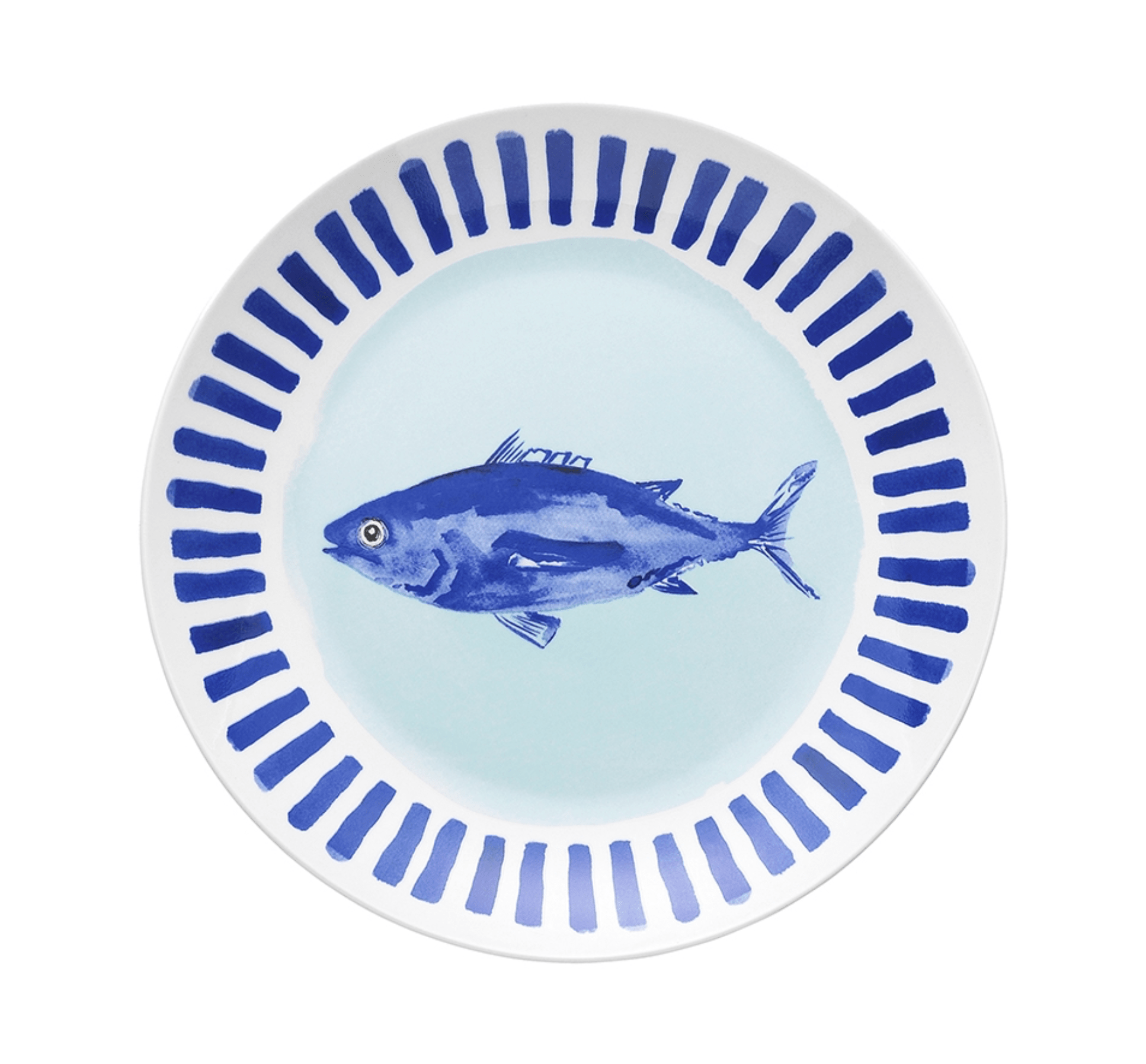 Haven & Space Berry CERAMICS 20.5CM / Fish Riviera Side Plate