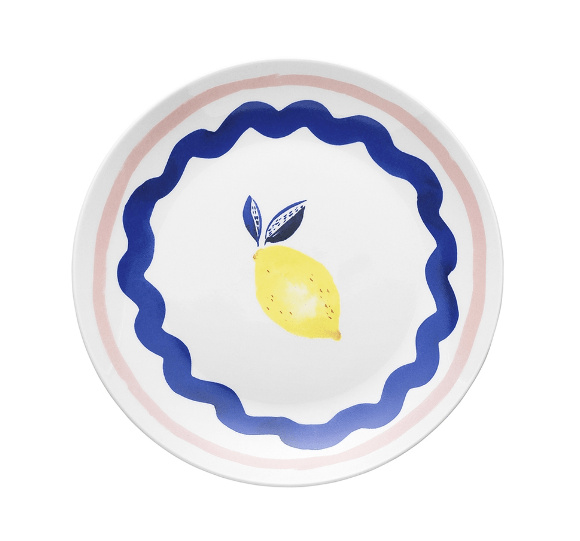 Haven & Space Berry CERAMICS 20.5CM / Lemon Riviera Side Plate