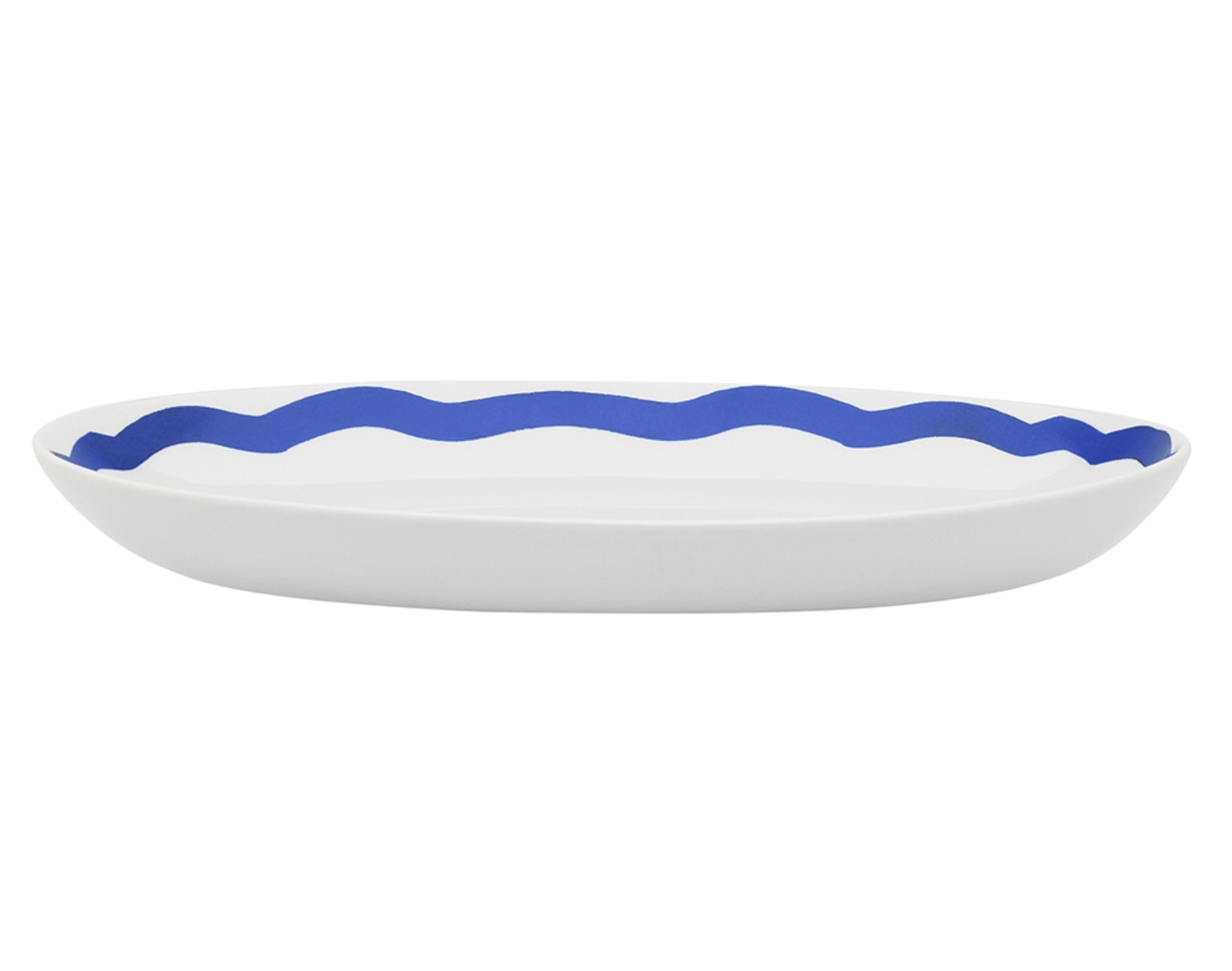 Haven & Space Berry CERAMICS 32cm / Indigo La Mer Serveware Platter