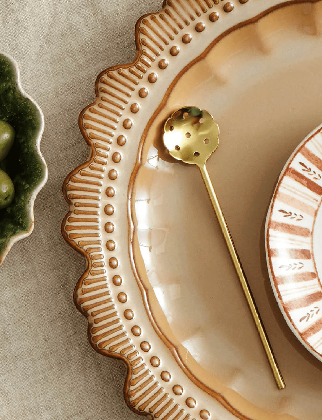 Haven & Space Berry CERAMICS 32cm Luce Ceramic Platter