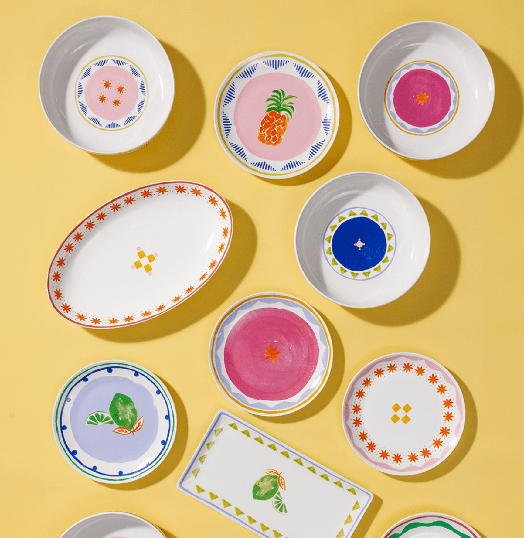 Haven & Space Berry CERAMICS Fiesta Serve Platter