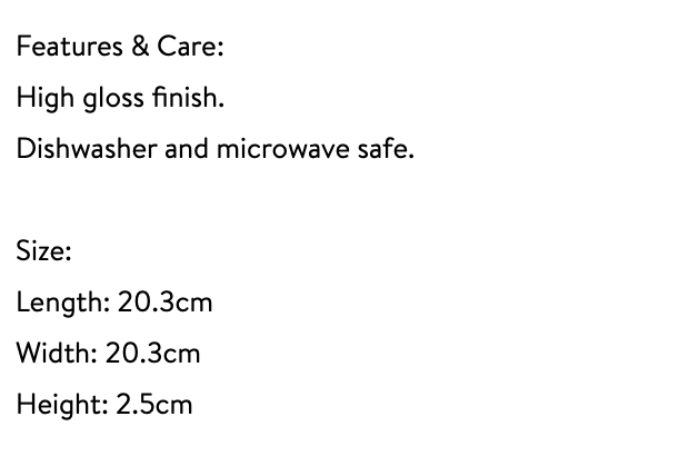 Haven & Space Berry CERAMICS Fiesta Side Plate