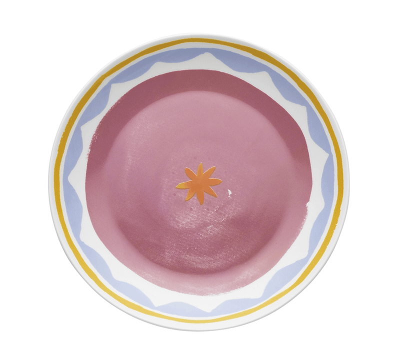 Haven & Space Berry CERAMICS Flor Fiesta Side Plate