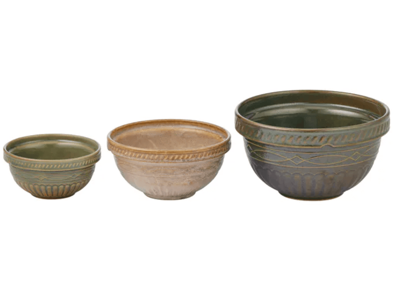 Haven & Space Berry CERAMICS Loire 3pc Bowl Set