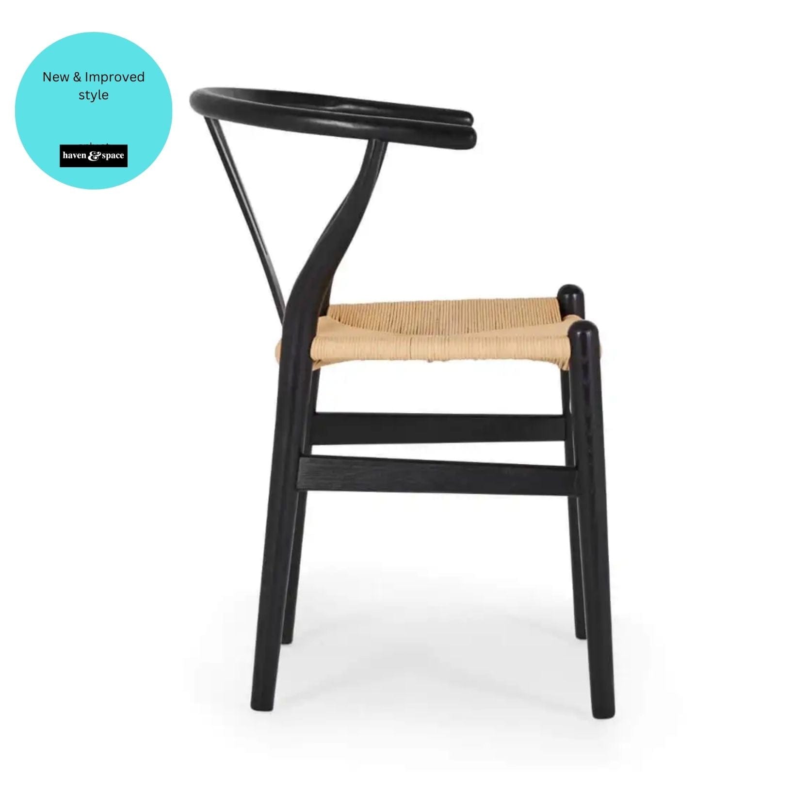 Haven & Space Berry CHAIRS Avoca Wishbone Dining Chair (4 or more $139.50)