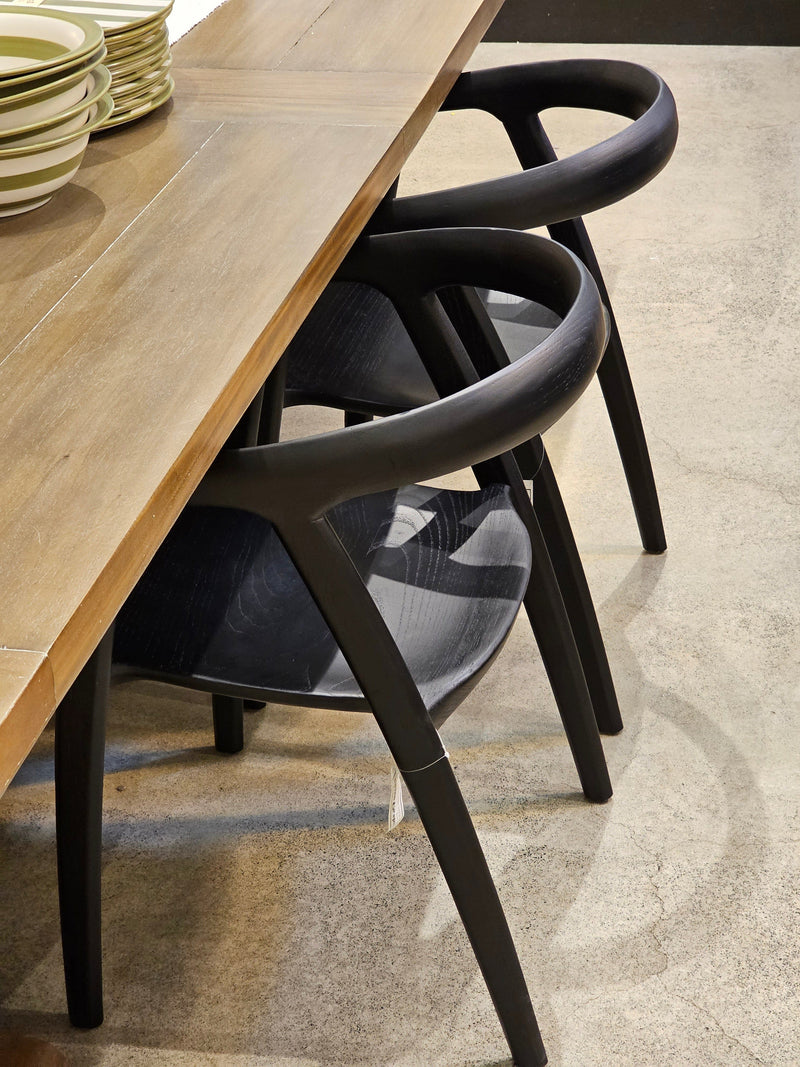 Haven & Space Berry CHAIRS Black Bottega Dining Chair